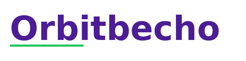 Orbitbecho logo